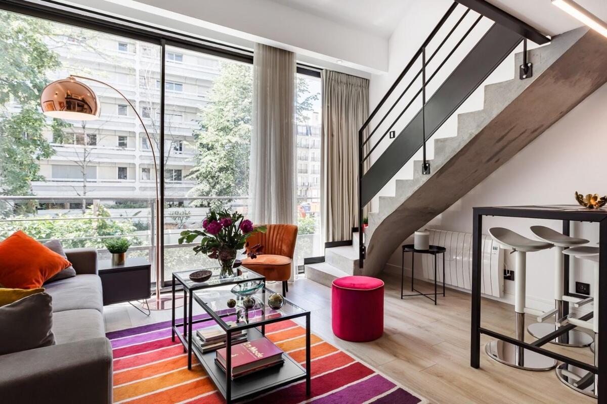 B4 Loft Duplex 175Blo-Paris Convention Apartment Bagian luar foto